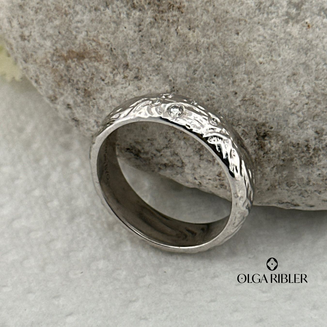 Olga Ribler Anelli: Diamanten Ring  -  Sterling Silber 925 – Nuovo (secondo la descrizione) da Luzern venduto da Schmuckoutlet 6