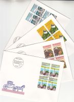 SBK 753 - 756 im 4er-Block FDC