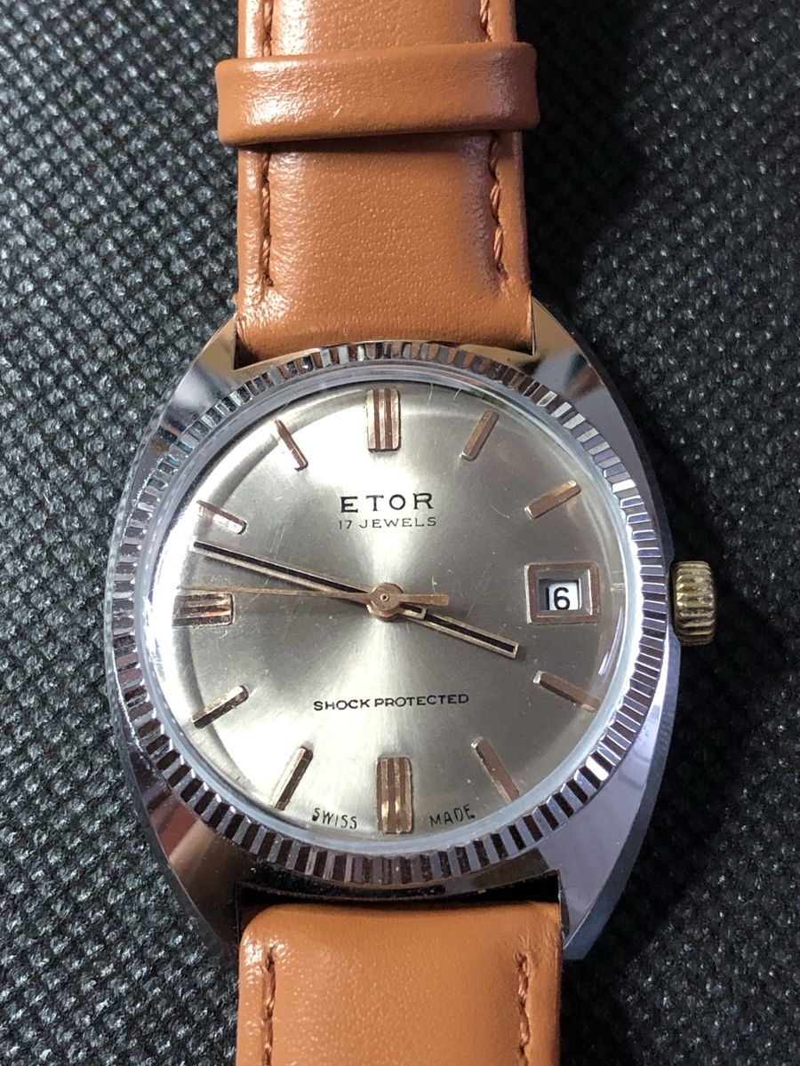 Swiss Orologi: ETOR Swiss Uhr – Usato da Schlossrued venduto da River-Tack-1