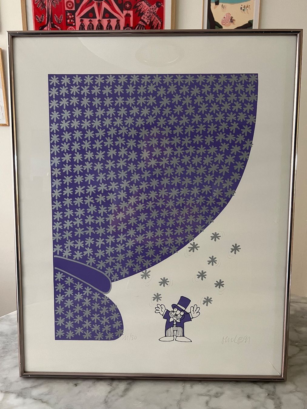 Arts picturaux & lithographies: Originaldruck: Magier und ein Sternenvorhang '91 – D'occasion à Hünenberg See par mississauga 1