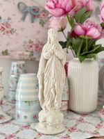 Madonna Heiligenfigur Jeanne d‘arc living Brocante Shabby