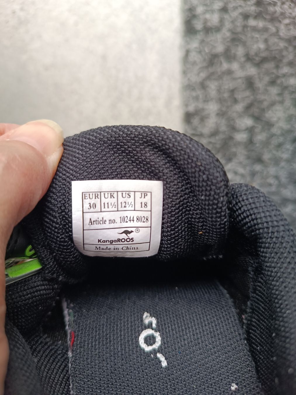 Scarpe per ragazzi: BASKETS KANGAROOS VERT 30 – Usato da Sierre venduto da shirley04 6
