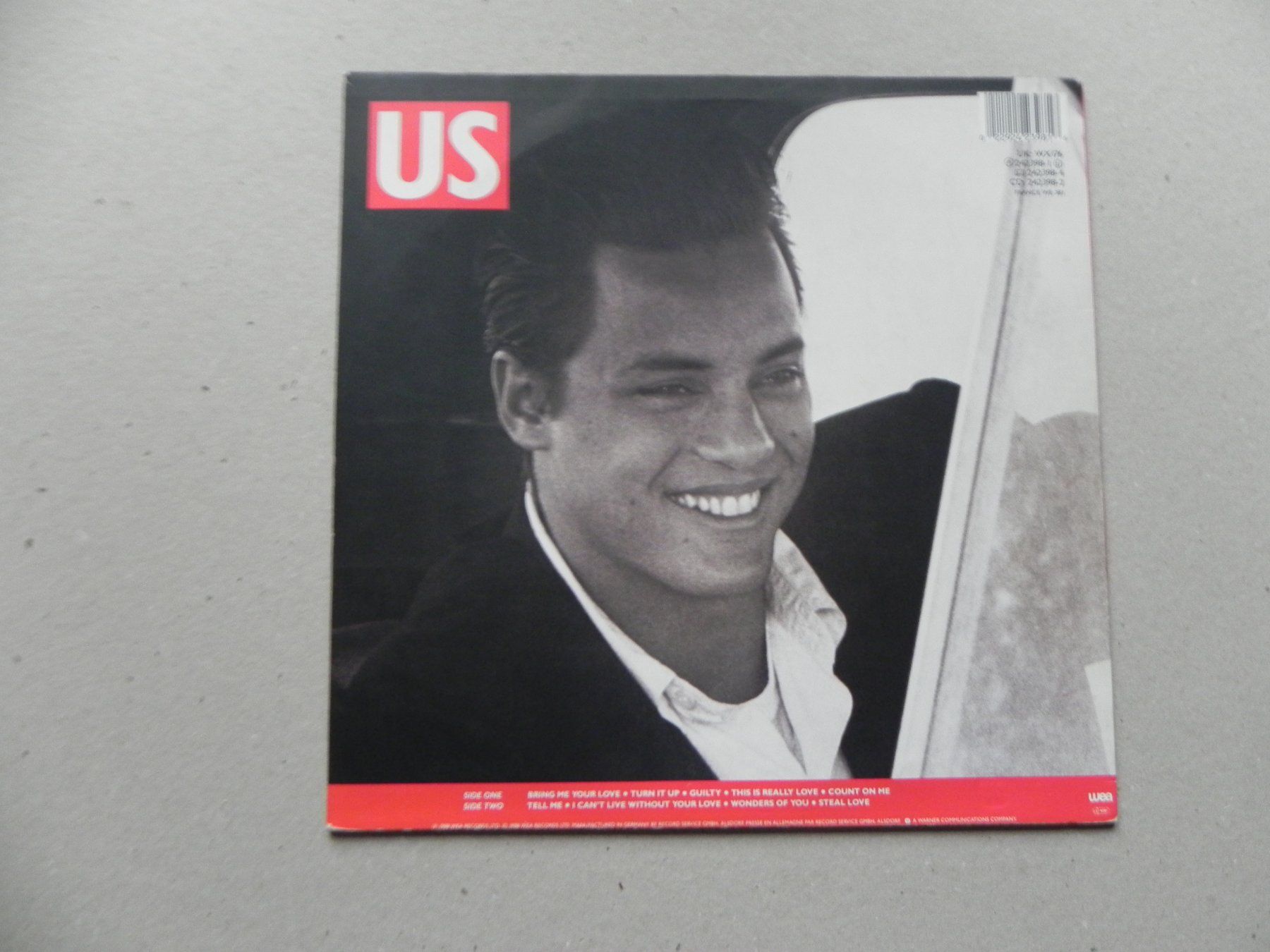 Dischi in vinile: LP brit. Rock Pop Sänger Nick Kamen 1988 – Usato da Siebnen venduto da krimsie 1