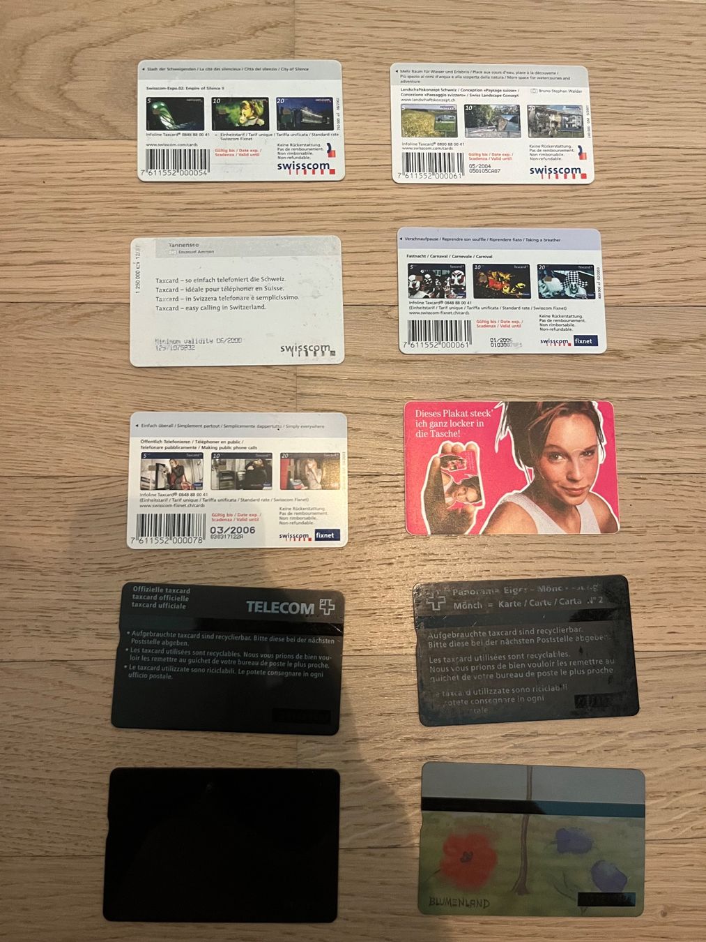 Schede telefoniche: Verschiedene Taxcard/Telefonkarten – Usato da Lohn-Ammannsegg venduto da Lea3009 1