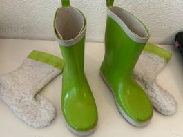 Stiefel mit leichter herausnehmbarer Fütterung , Grösse 30
