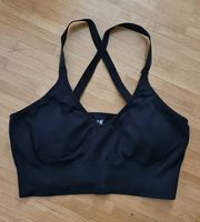 H&M Sport BH, Schwarz, Grösse L 33 - 38 cm