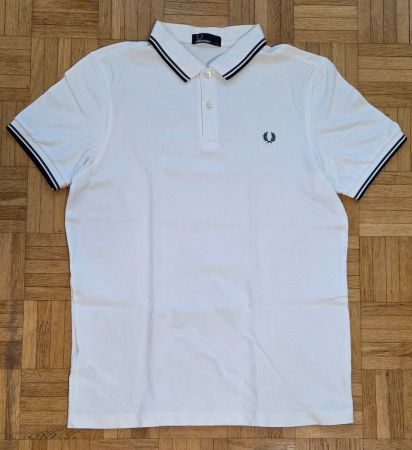 Fred Perry Poloshirt ⚪️ Weiss ⚪️