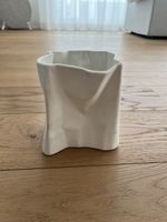 Design Vase, Keramik, weiss, speziel!