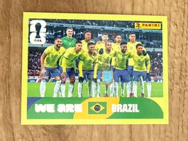 Panini FIFA WM 2026 Sticker Brasilien BRA 13