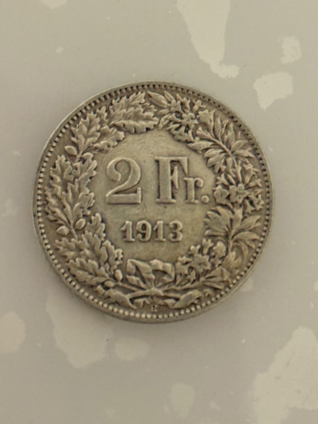 Tutti le monete: 2 Franken 1913  Rar – Usato da Wallisellen venduto da SWISS_SILVER1