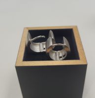 Massiv Platin 950 Ohrringe