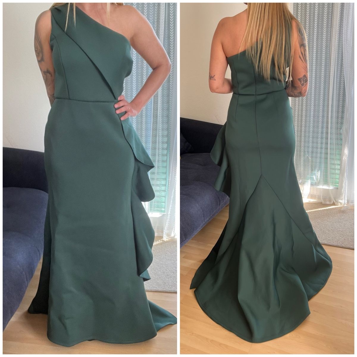 Vestiti: Elegantes One-Shoulder-Maxikleid – Nuovo e nell'imballaggio originale da Zuchwil venduto da Duygu3506