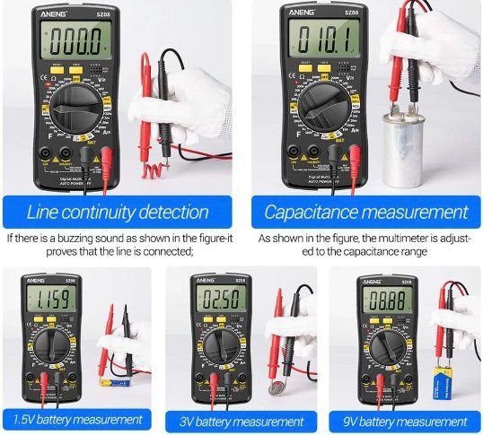 Messen: Profi Messgerät Digital Multimeter – Neu und originalverpackt aus Châtelaine von topshop.switzerland 4
