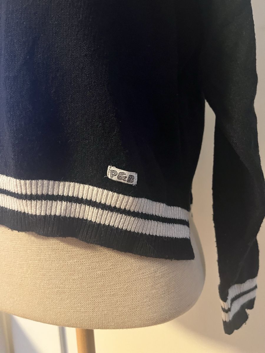 Pull&Bear Maglioni & Felpe: Schwarzer Pullover mit Streifen - grösse S, Pull and Bear – Usato da Zürich venduto da Mrstm4 3