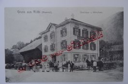 St. Gallen Rheintal Rüthi Rest Hirschen anno 1916
