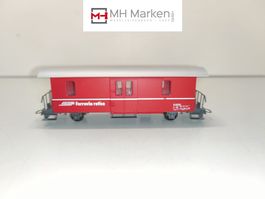 BEMO 3265 135 Rhätische Bahn RhB Gepäckwagen H0m mit EVP