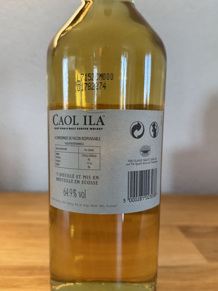 Caol Ila Spirituosen: Caol Ila 8 ans bottled in 2007 – Neu (gemäss Beschreibung) aus Ballens von teclis7 1