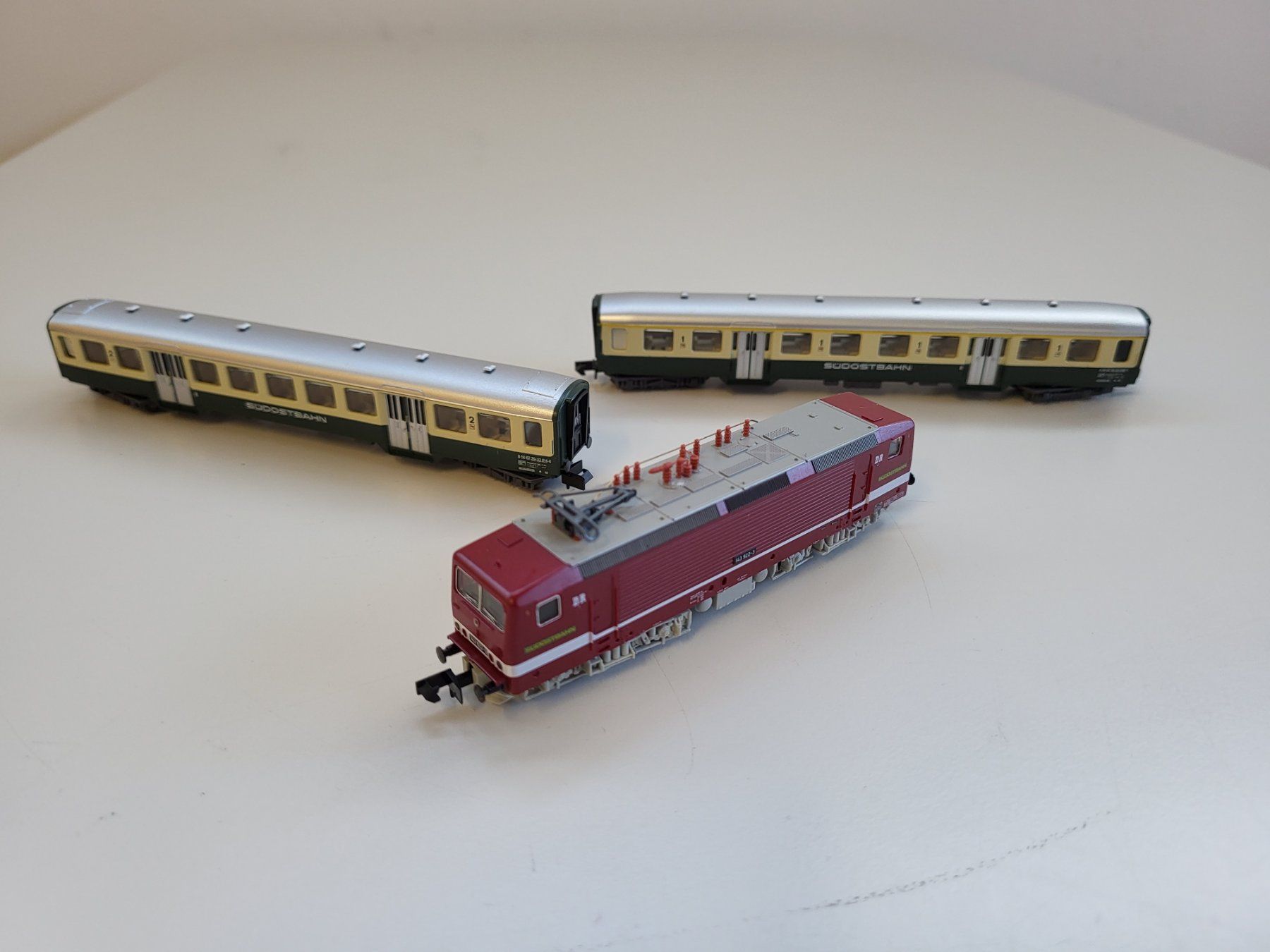 Arnold Modellini di ferrovie: Arnold 0259 SOB-Set in OVP – Usato da Brügg BE venduto da POU-BELLE 5
