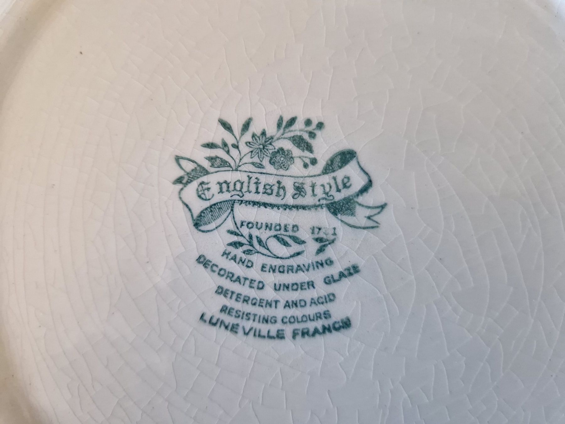 Teller: Englisches Porzellan Teller Set – Gebraucht aus Wädenswil von verebe 2