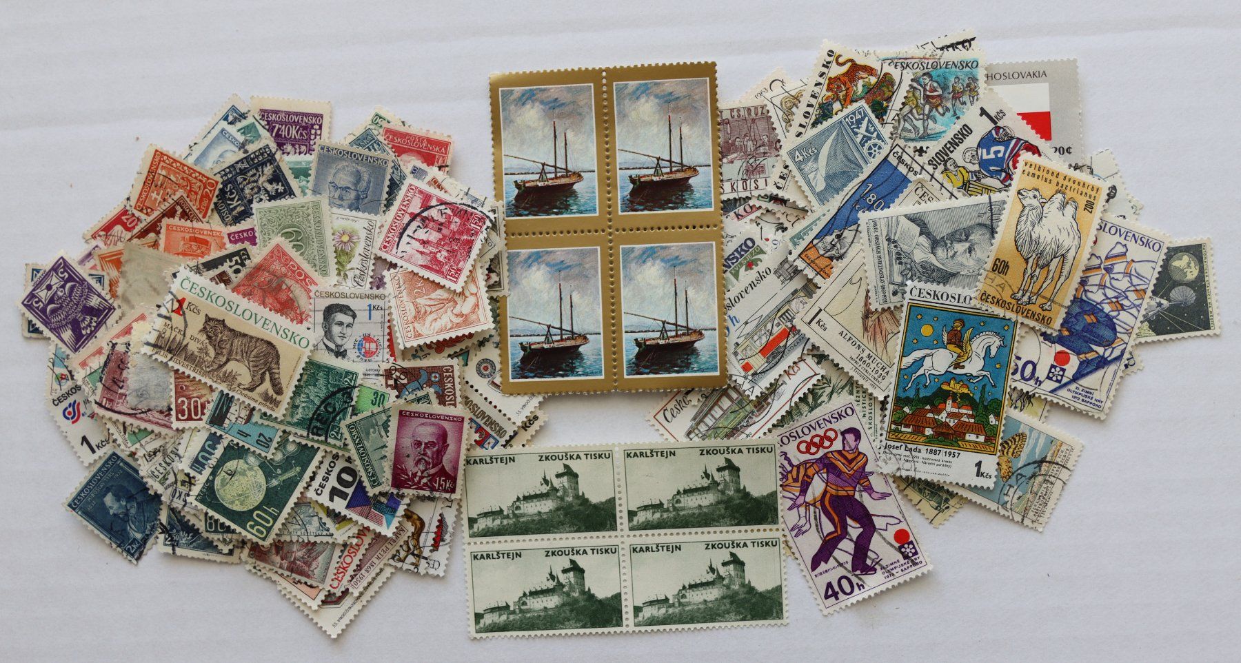 Tous les timbres: Briefmarken Tschechoslowakei – D'occasion à Oberentfelden par lakipul 7