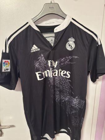 Real Madrid Ronaldo 7 Adidas Jersey Black Size M