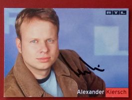 Alexander Kiersch Autogramm signiert Fotopostkarte 10x15cm