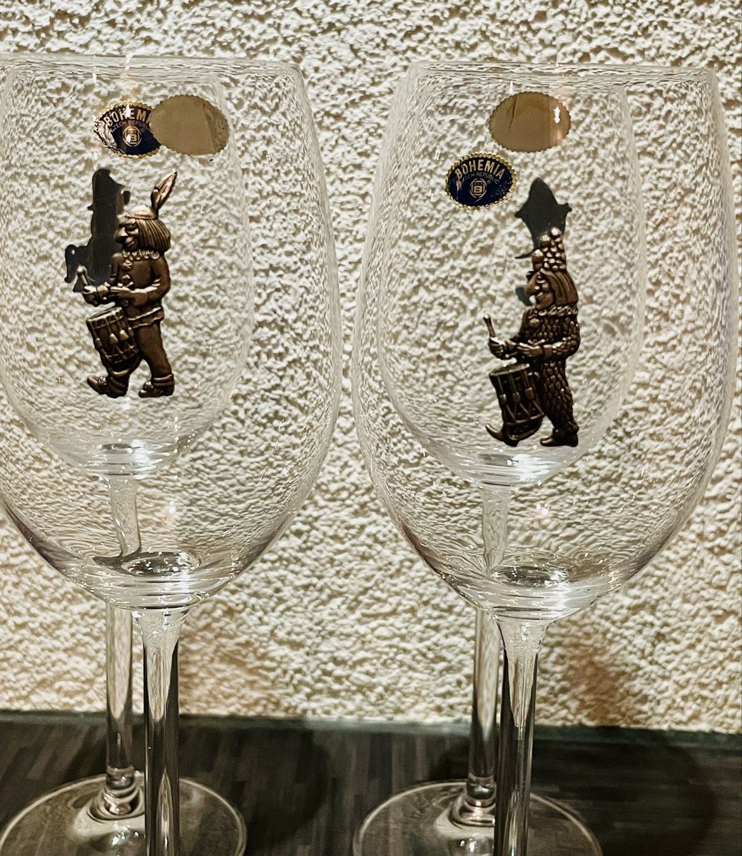 Caraffe: Weingläser Basler Fasnacht – Nuovo (secondo la descrizione) da Binningen venduto da gut_p9jq 2