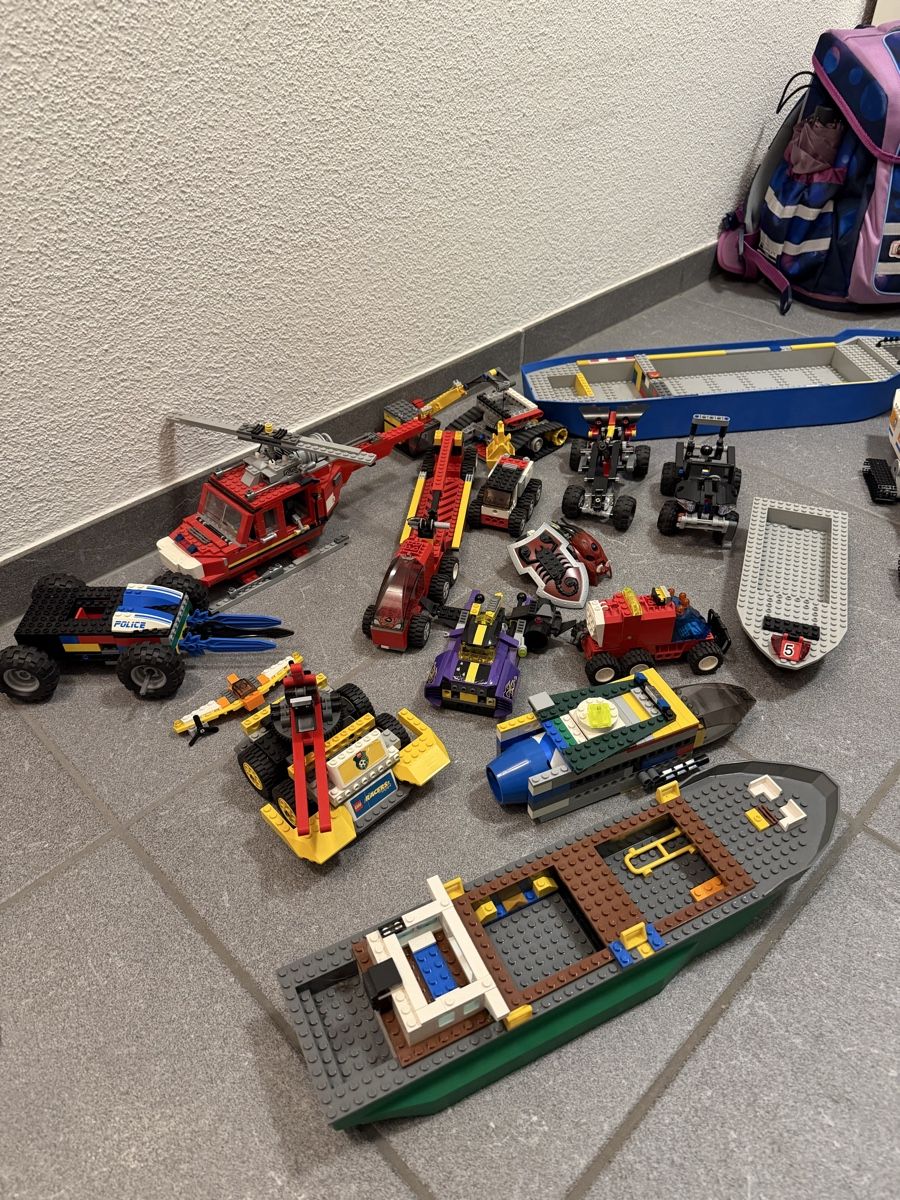 Lego Kit di costruzioni: Lego Konvolut: Technic, City, Einzelteile – Usato da Muri AG venduto da cag733 6