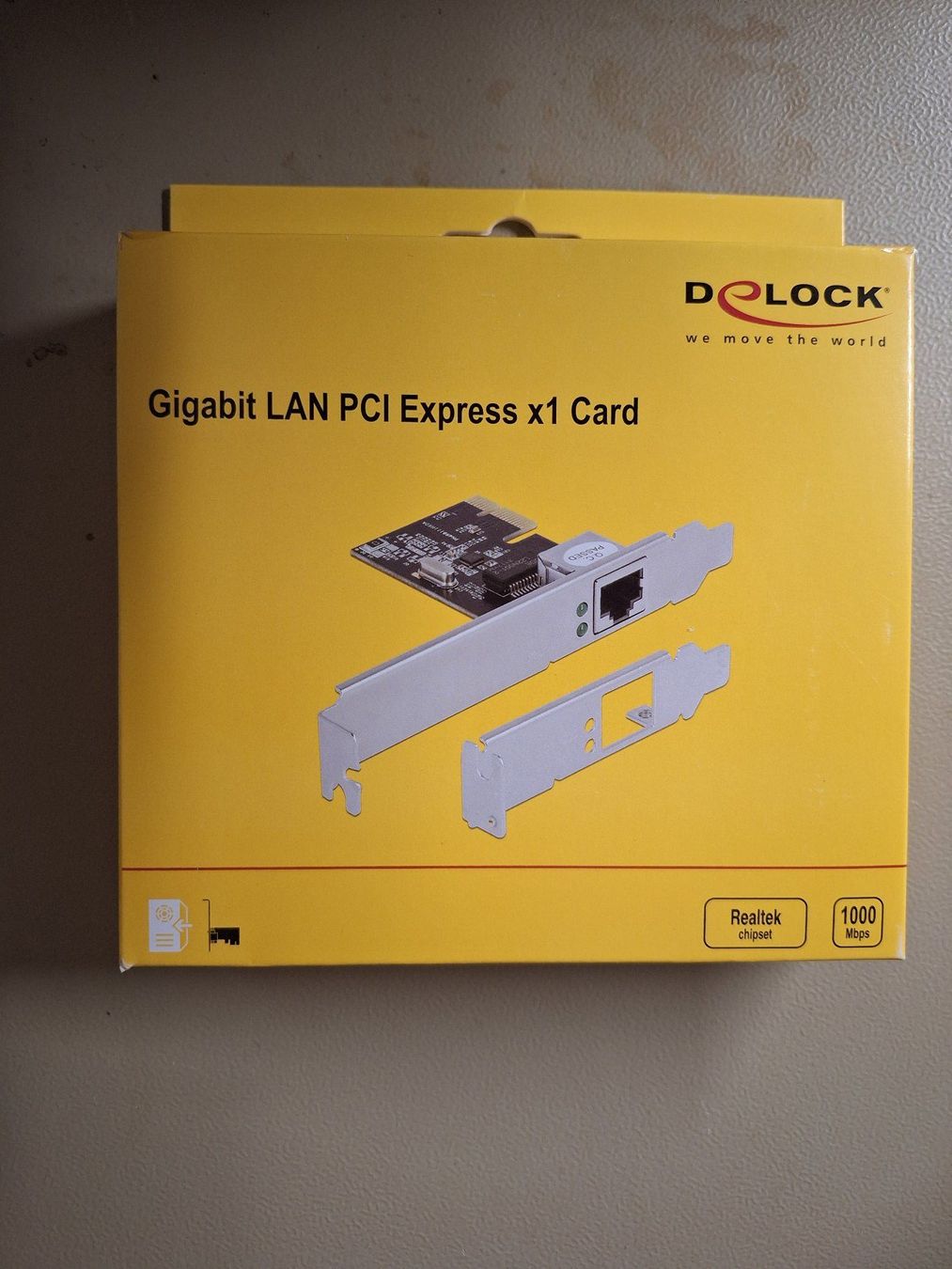 Unità & Adattatore: LAN PCI Express Card – Nuovo e nell'imballaggio originale da Kienberg venduto da coc_gwg7