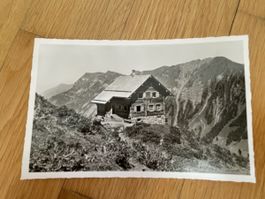 Ansichtskarte SAC Lidernenhütte Sektion Mythen 1957