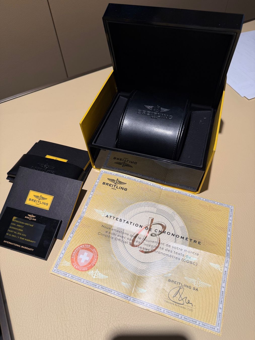 Breitling Montres: Breitling automatic  – D'occasion à Fully par Melvin5 4