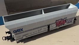 H0/DC Piko 58254.7 GATX Fahns mit Graffiti Neu OVP