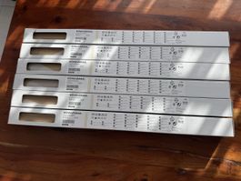 6 IKEA RÖNNVÄRMAL  60x300 cm beige NEU 