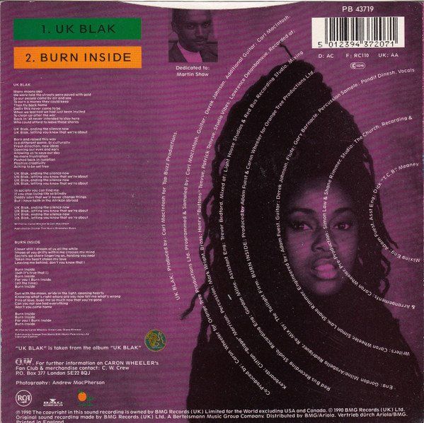 Dischi in vinile: Wheeler Caron: UK Blak 7" – Usato da Steinhausen venduto da Vilivinili 1