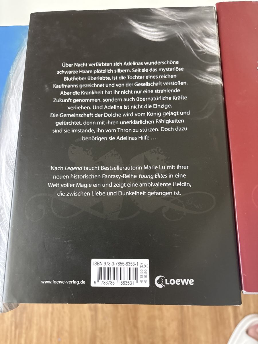Bücher: Young Elites / Marie Lu – Gebraucht aus Amriswil von SCHLOSSGEISTLI 2