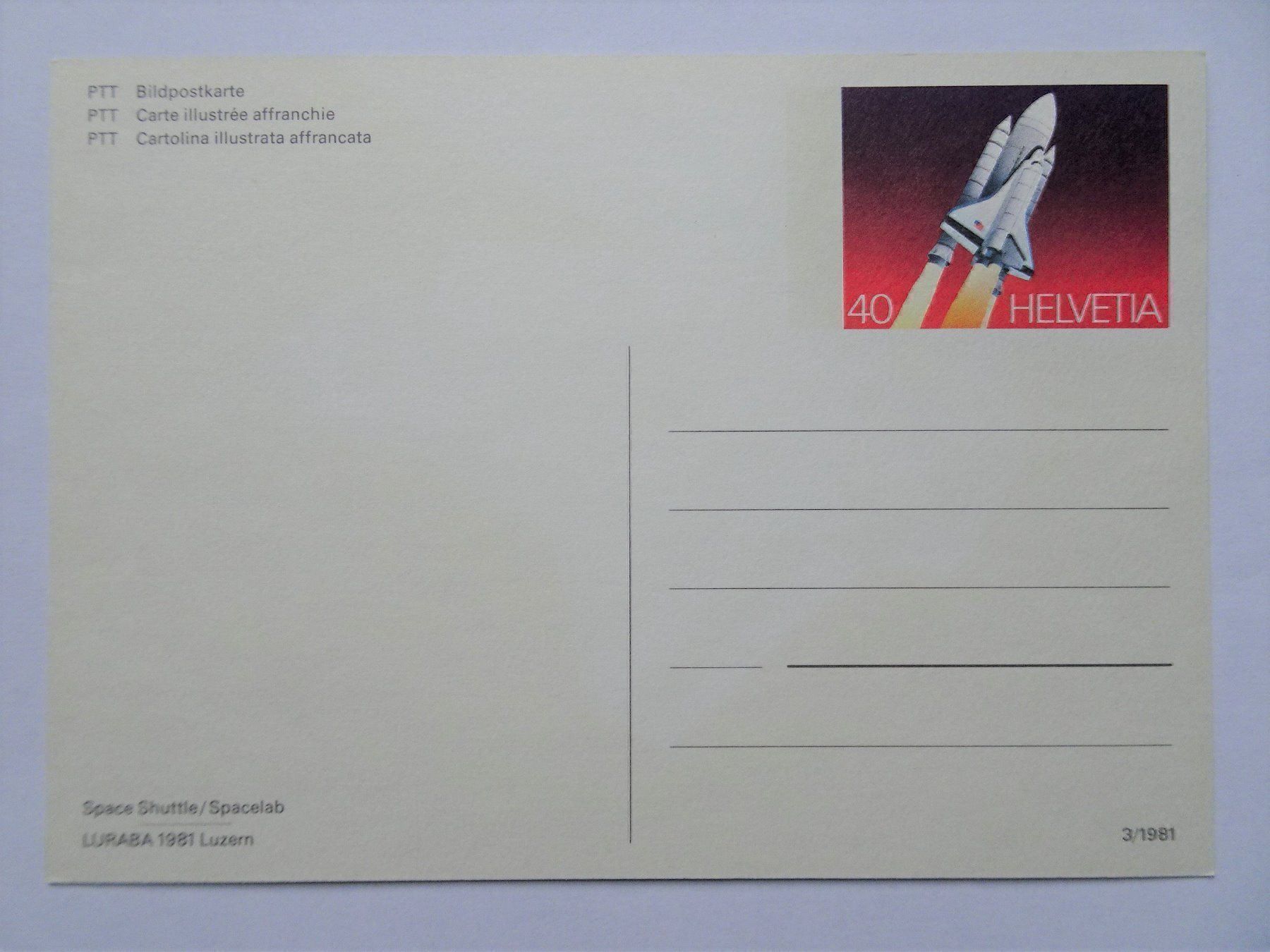 Tous les timbres: 1981 – Neuf (Voir description) à Aadorf par Chnorli-Furz 1