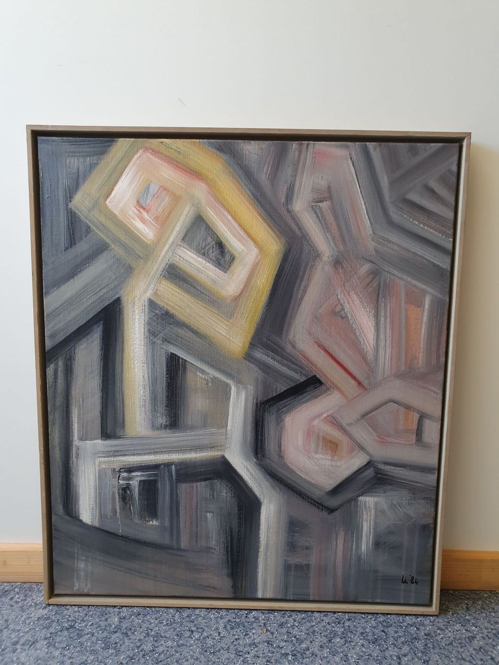 Gemälde: Triptyque 3x toiles originales de Iris LINSI 1938-2018 – Gebraucht aus Sierre von ririgigi 7