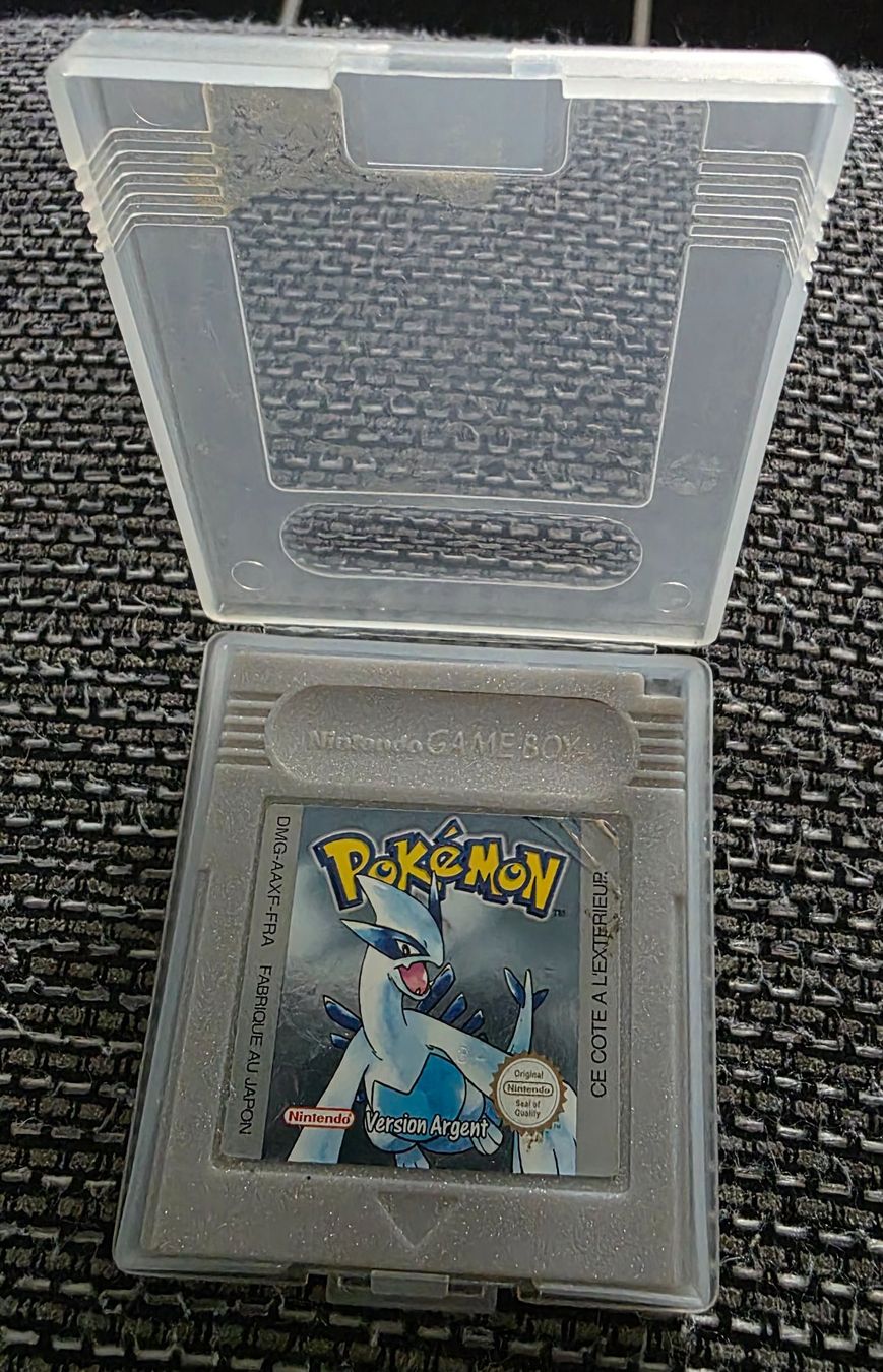 Pokémon Giochi: Pokémon Version Argent Game Boy (FRA) + Boîtier de Protect. – Usato da Genève venduto da luc_qhh2