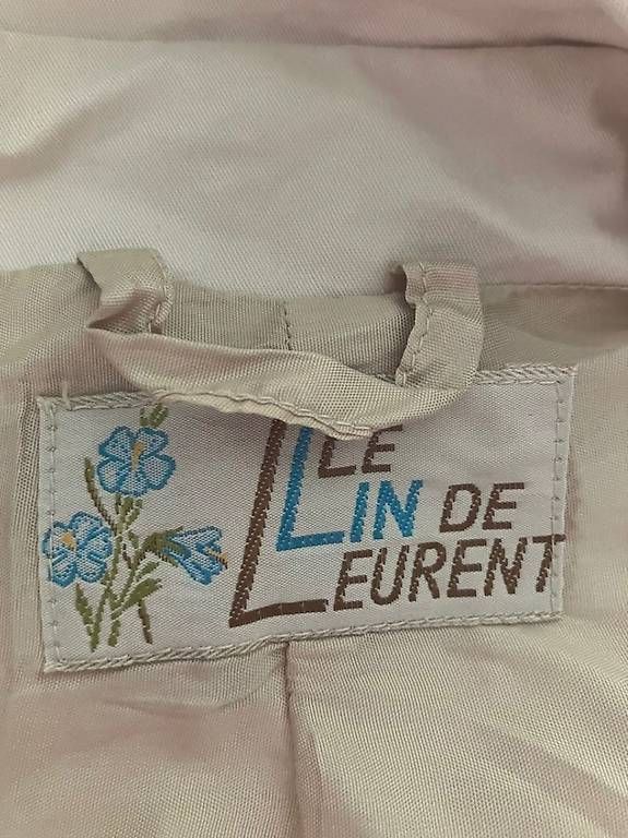 Giacche: Le Lin de Leurent Sommerblazer aus Leinen  Gr. M – Usato da Luzern venduto da aloevira 1