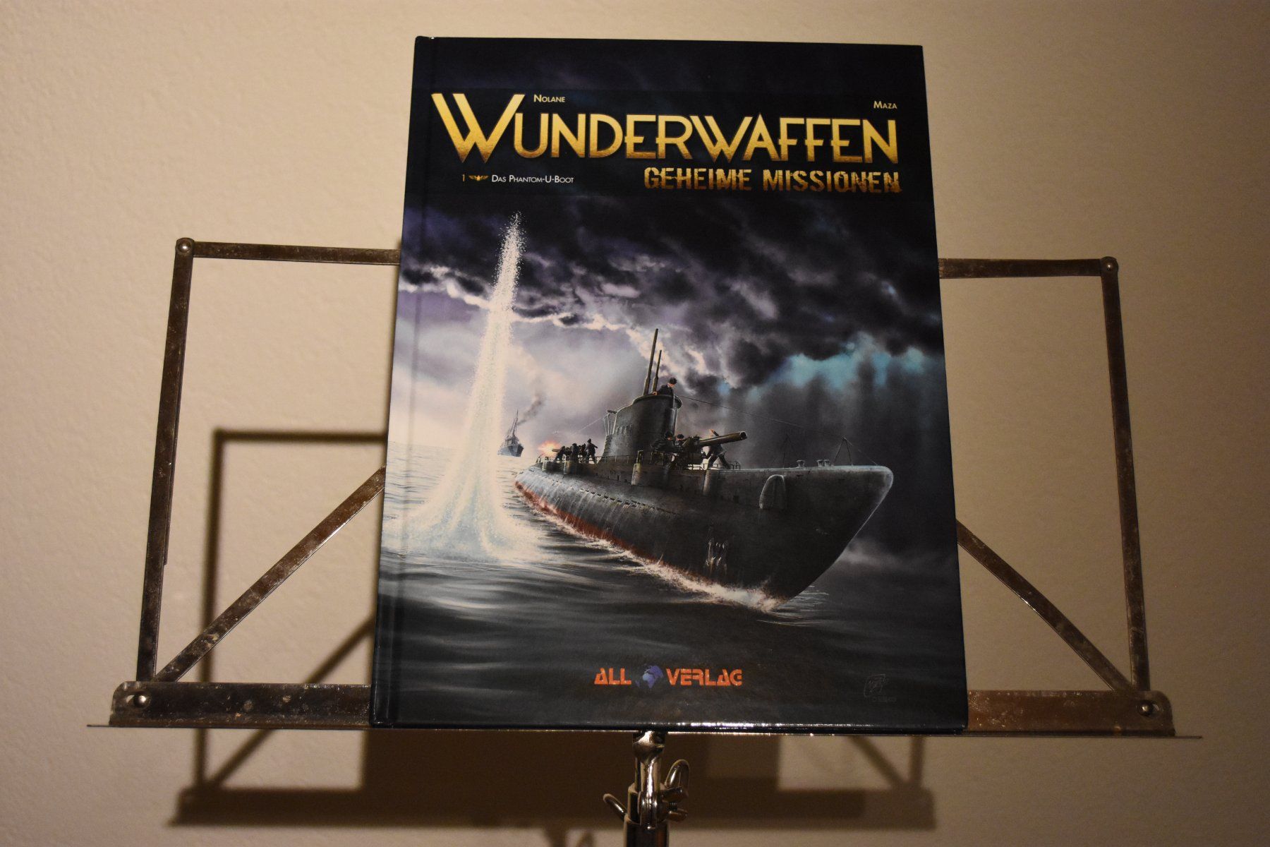 Fumetti: Comic Wunderwaffen - Geheime Missionen 1- Das Phantom-U-Boot – Nuovo (secondo la descrizione) da Langenthal venduto da deskplant_technics