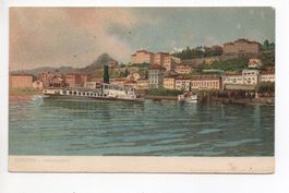 LUGANO Imbarcadero Dampfschiff