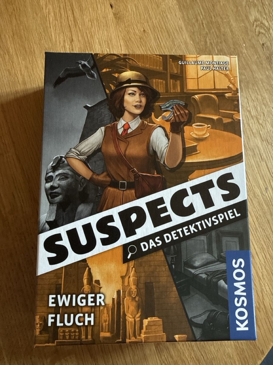 Kosmos Giochi: Spiel Suspects Ewiger Fluch, neuwertig – Nuovo (secondo la descrizione) da Matten b. Interlaken venduto da 2n8