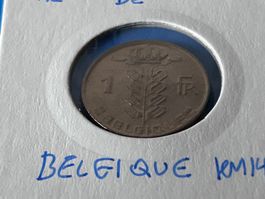 Belgium - 1 Franc (French text) 1980