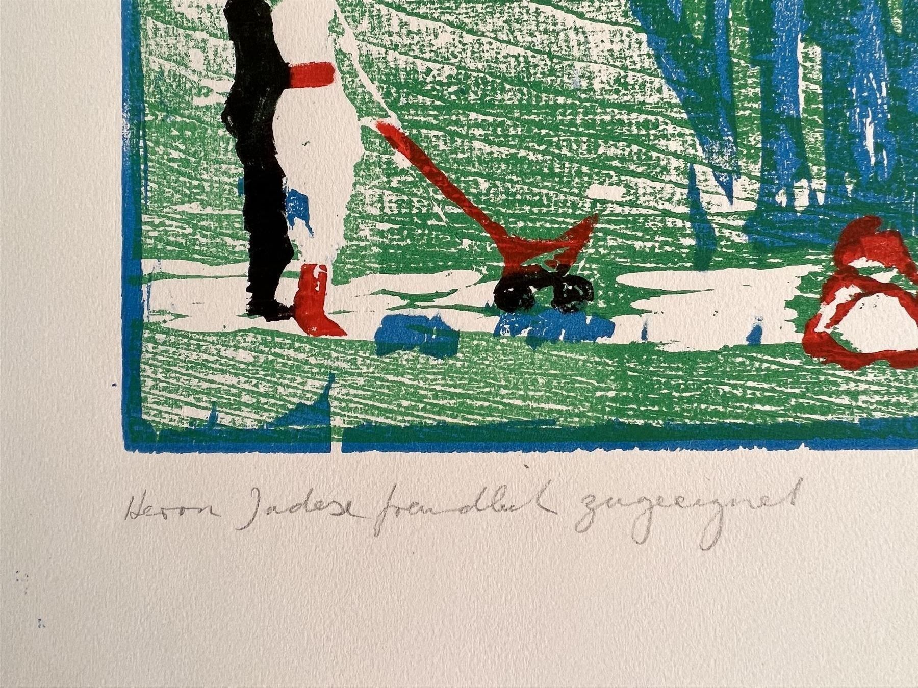Xilografie: Karl LANDOLT Original-Holzschnitt – Usato da Adliswil venduto da buch_und_kunst 2