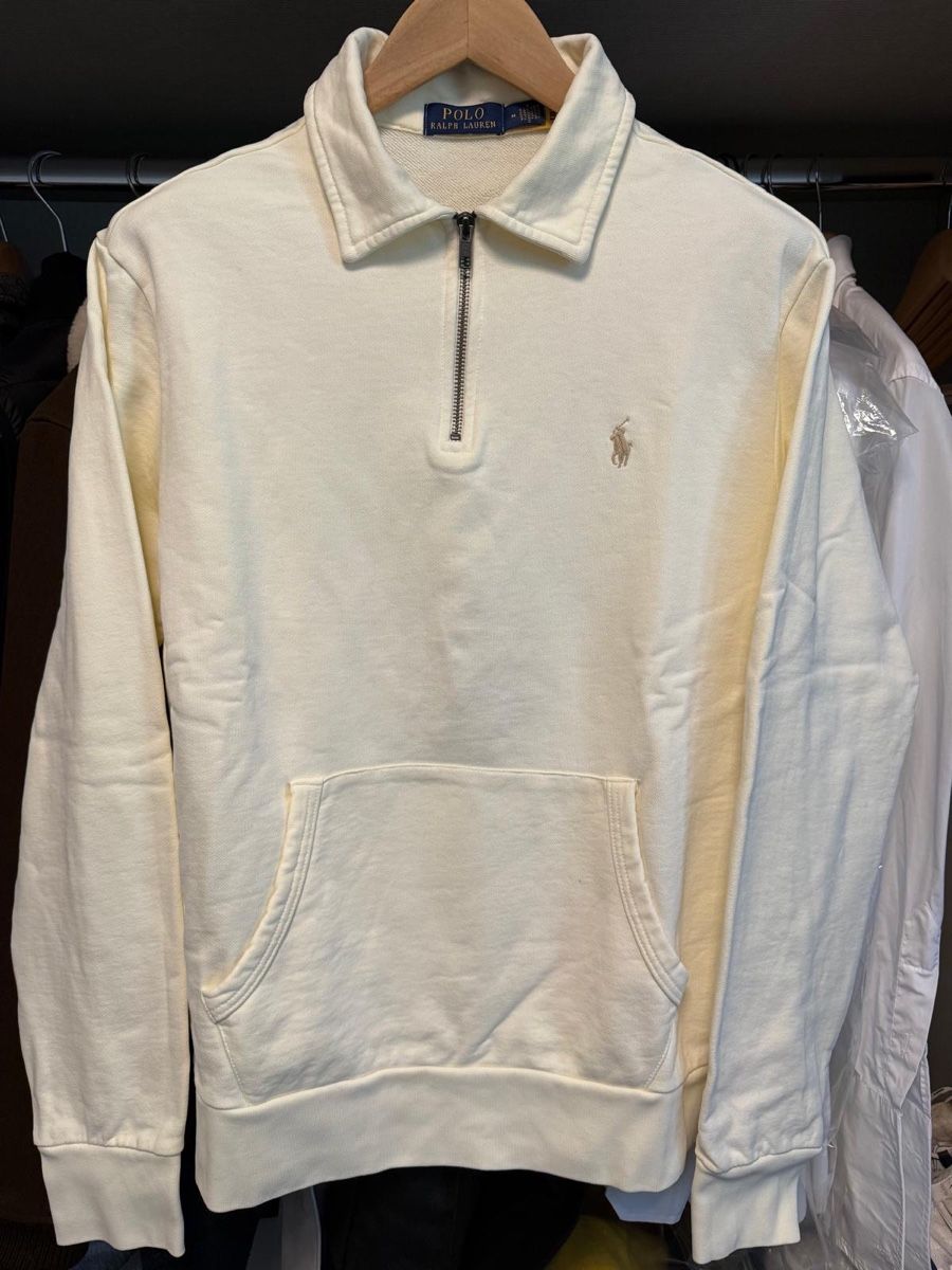 Ralph Lauren Pullover & Sweatshirts: Polo Ralph Lauren Sweatshirt SweaterPull OffWhite New 260 ch – Neu (gemäss Beschreibung) aus Mont-sur-Lausanne von jolieresale