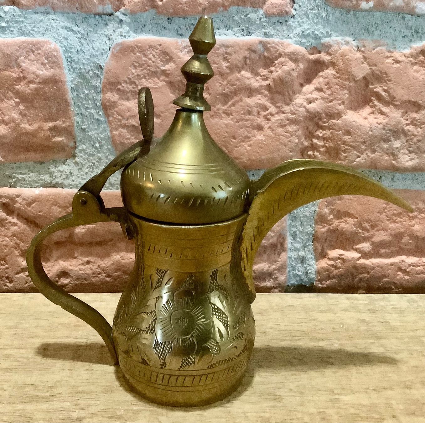 Teiere: Vintage Messing Dallah Kaffeekannen Set - Deko – Usato da Root venduto da ENGLAND-TREASURES 3