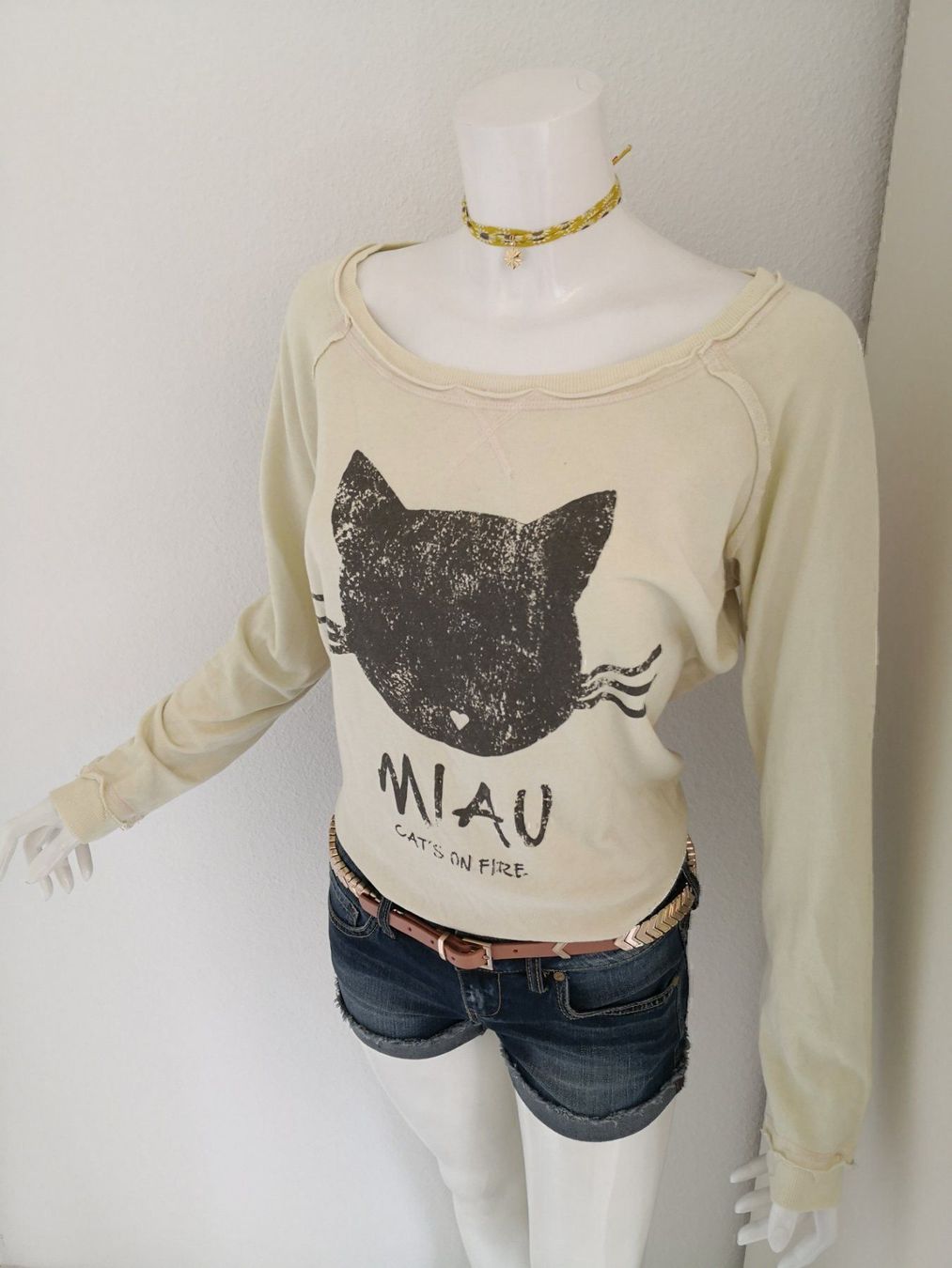 Mango Pulls & Sweat-shirts: 🤩MANGO MIAU PULLOVER APRICOT & D&G P. – D'occasion à Olten par Naja-Twins-Twins 1