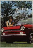 ORIGINAL NEUWAGENPROSPEKT  | DAF DAFFODIL 1966  | AB 09.1965