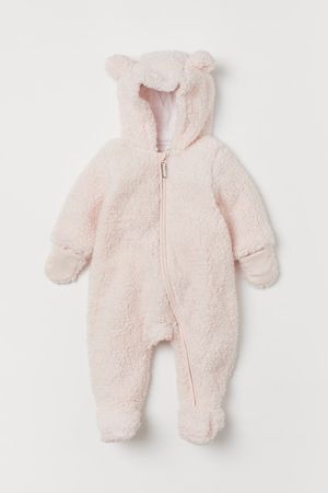 H&M bear baby overall 9 month