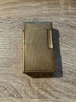 Briquet S.T. Dupont Paris Made in France doré vintage Ligne